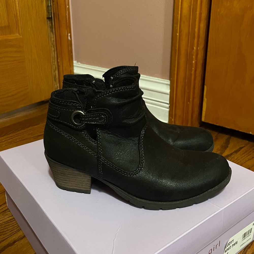 Black booties